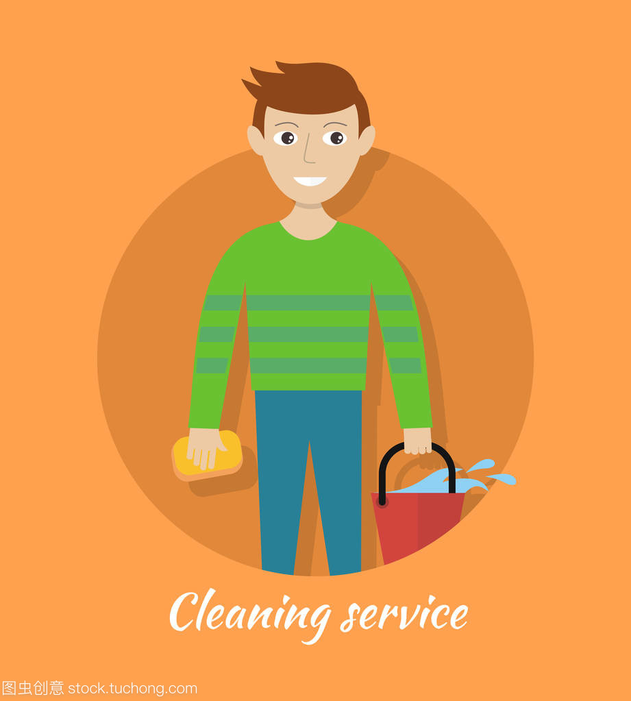 清潔服務(wù)中的經(jīng)典工具 水桶與海綿的專(zhuān)業(yè)應(yīng)用